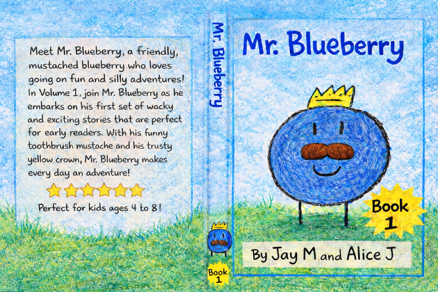 Mr Blueberry Book 1 cover artwork